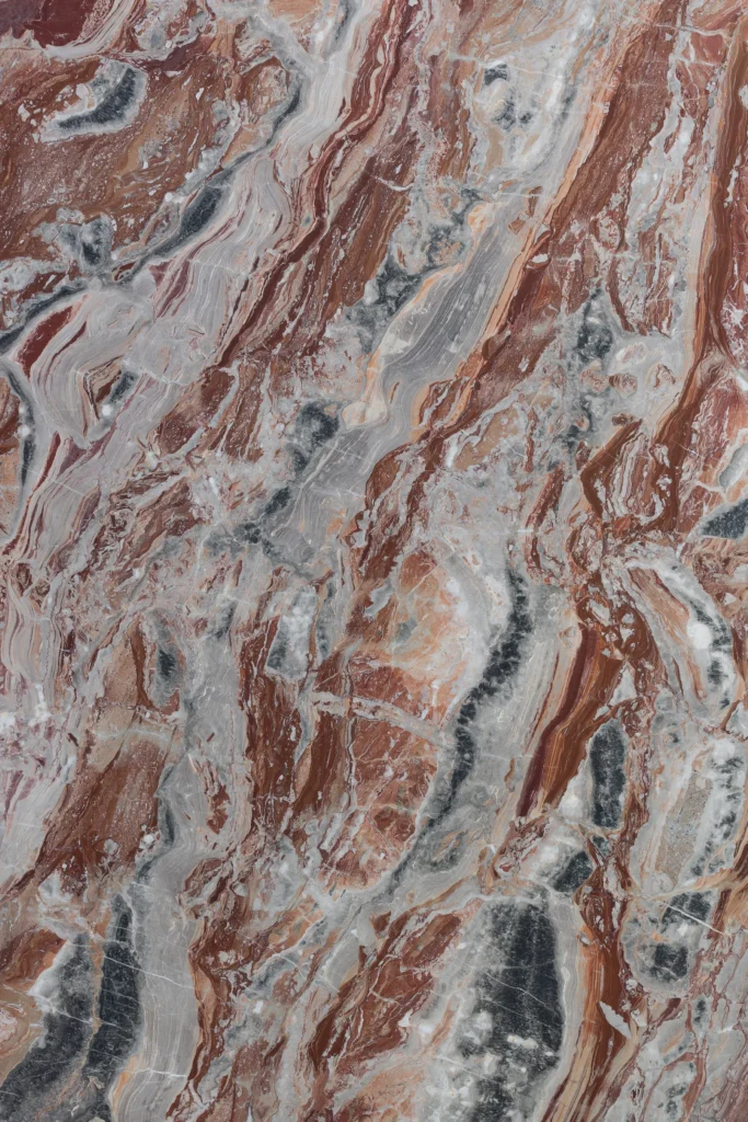 Arabescato Rosso Marble Vertical
