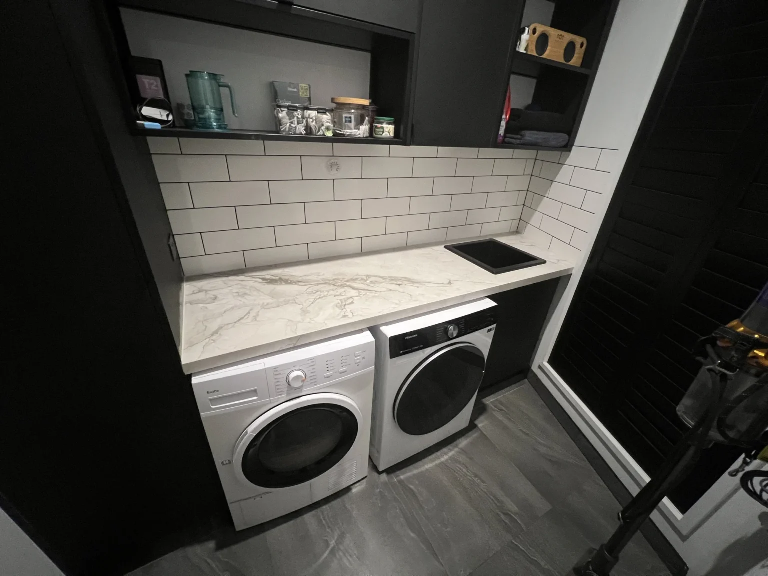 laundry after