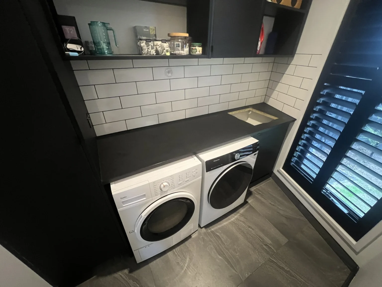 laundry before